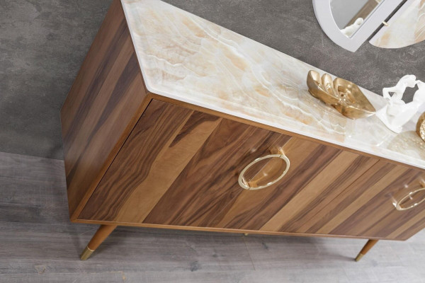 Sideboard Commode Buffets Mobilier Hôtel Nouveau Design Consoles de Luxe Table Console