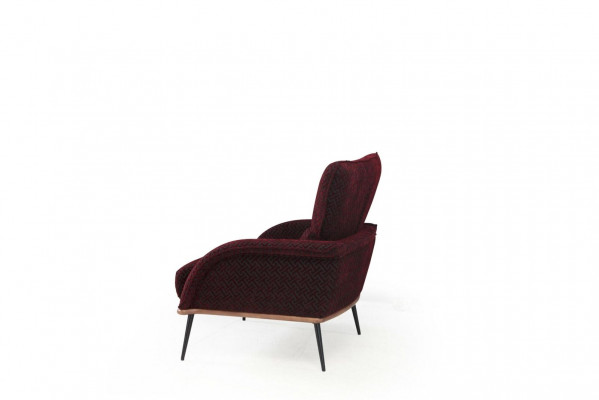 Fauteuil une place 1 siège en tissu fauteuil moderne salon Meubles Textile Club Chair