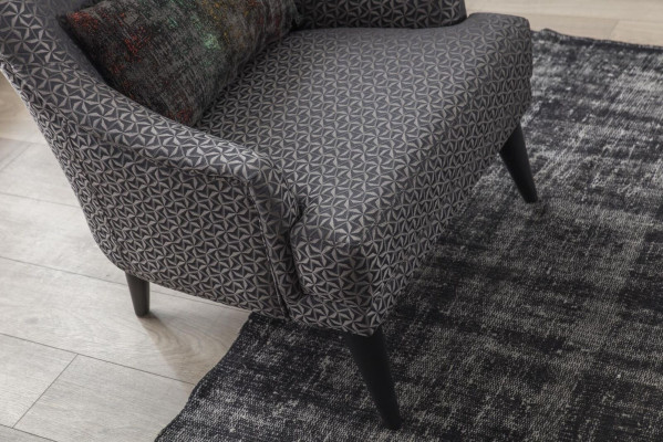 Fauteuil Canapé 1 place Canapé Rembourrage Fauteuil Club Tissu Moderne Salon