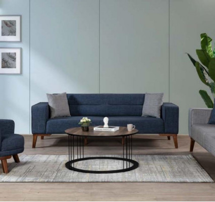 Sofas Modern Suite 331 Siège Textile Complet et Ensembles de Meubles