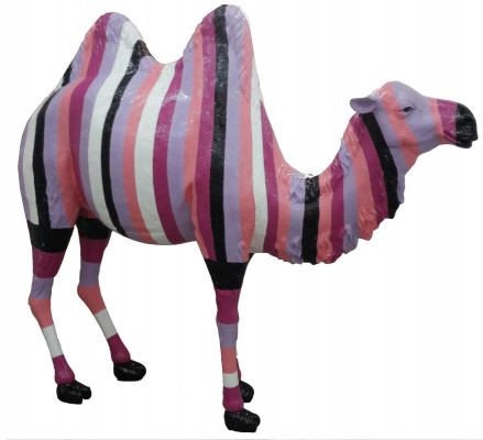 Designer figure abstraite Figures modernes Décoration de chameau Sculptures de jardin décoratives