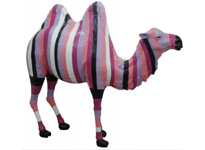 Designer figure abstraite Figures modernes Décoration de chameau Sculptures de jardin décoratives