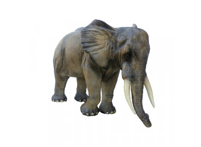 Décoration Éléphant Statue Taille Réelle Sculpture Figurine Éléphant 200cm