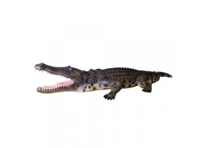 Décoration de jardin en forme de crocodile statue grandeur nature sculpture 320cm statues figure
