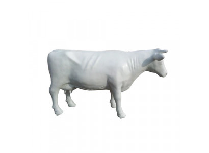Statue de vache grandeur nature pour la décoration de jardin Figurines décoratives 250cm vache