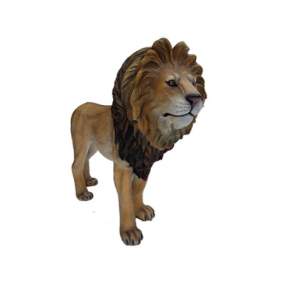 Décoration Jardin Figures Statue Animal Sculpture Lion Statues Décoratives Figure 140x190cm