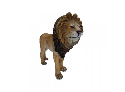 Décoration Jardin Figures Statue Animal Sculpture Lion Statues Décoratives Figure 140x190cm