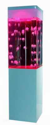 Conception colonne d'eau de l'aquarium décoration de la colonne d'eau QuAll n mur d'eau