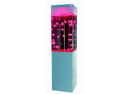 Conception colonne d'eau de l'aquarium décoration de la colonne d'eau QuAll n mur d'eau