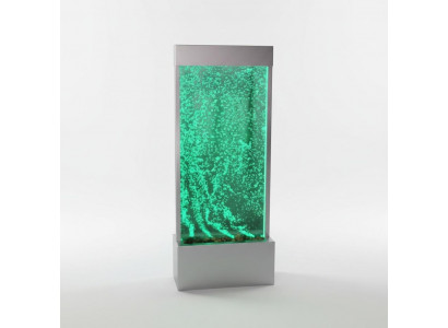 Conception de partitions en acier inoxydable pour colonnes d'eau colonnes murs mur LED
