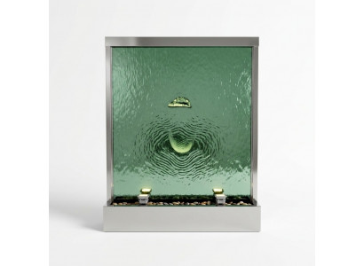 Mur d'eau, colonne d'eau, cascade, partition lumineuse de luxe design
