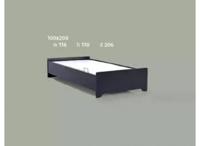 Lit Lit simple Lits Chambre Enfants Cadre de lit 100x200cm