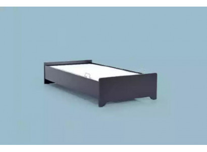 Lits design Lit pour enfants Lit de jeunesse meubles en bois avec matelas doux 100x200cm
