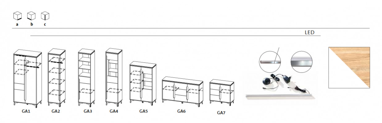 Étagère Étagère debout Étagère Armoire Armoires de rangement polyvalentes nouvelles étagères