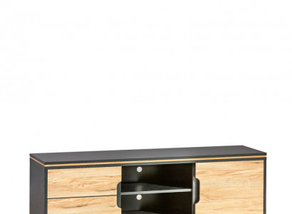 Meuble TV Gappa, table TV, armoire TV Collection moderne pour le salon Noyer