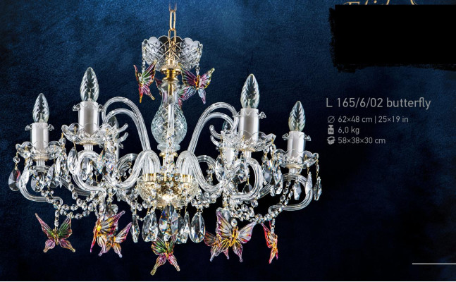 Lustre de design Bohême or lampe en cristal lampes luminaires plafonnier.