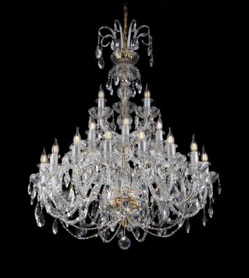 Lustre en cristal de Bohême Plafond Lampe Luminaire Lampes Plafonniers Lustre Chandelier