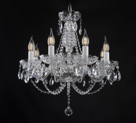 -Lustre lampe suspension cristal lustre Bohême plafonnier