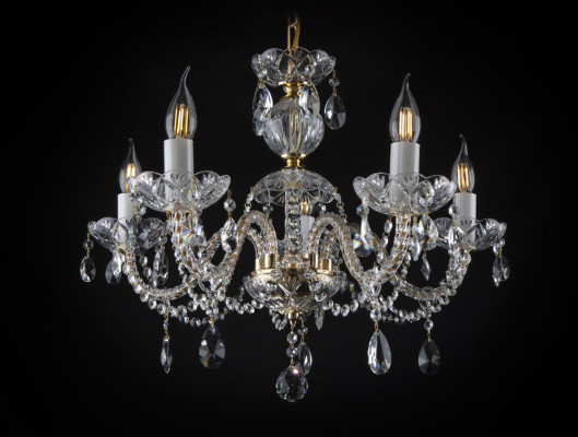 Lustre Cristal Chandelier Bohême Lampe Plafonnier Luminaire Suspension