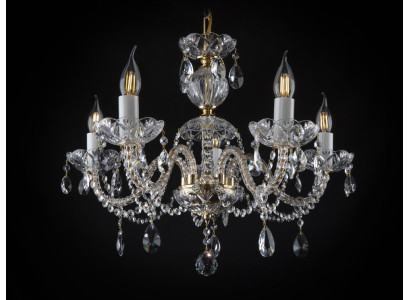 Lustre Cristal Chandelier Bohême Lampe Plafonnier Luminaire Suspension
