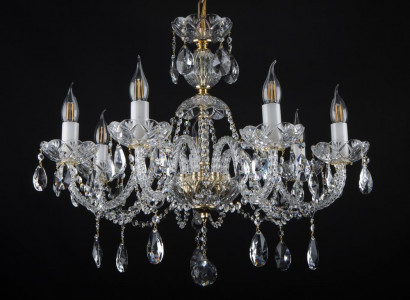 -Lustre suspendu en cristal, éclairage plafonnier, lustre, lampe Bohême