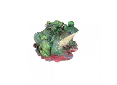 sculpture abstraite grenouille décoration figurine plastique statue décorative 33 cm statues