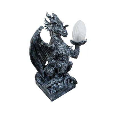 Figurine décorative LAMPE Dragon Statue Sculpture 75cm Figurines Sculptures NeuWG2020 N2