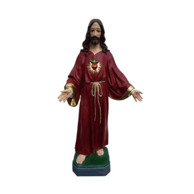 Statue de figurine sainte sculpture figurines catholiques sculptures statues de Jésus 77 cm