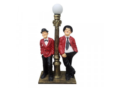 Statue déco Lampe Sculpture 110 cm Statues Sculptures Charlie Chaplin Lumière Neuve