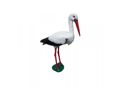Cigogne abstraite oiseau décoration de jardin statue nouvelle sculptures figurines sculpture