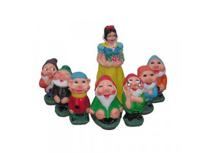 Sculpture Blanche-Neige Figurine Jardin Figurines Sculptures Statues Statue 1 Pièce