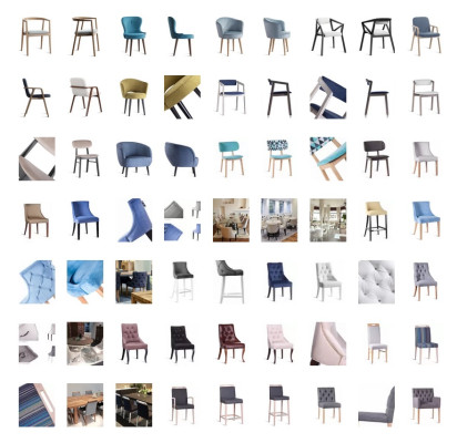 Chesterfield fauteuil design chaise tissu chaises rembourrage luxe fauteuil salle à manger