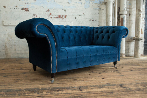 grand canapé chesterfield sofa canapé rembourré designer canapés velours textile cuir neuf