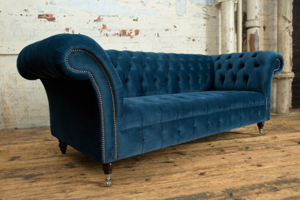 grand canapé chesterfield sofa canapé rembourré designer canapés velours textile cuir neuf