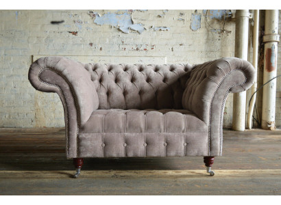 Fauteuil Chesterfield Télévision Canapé 1 Place Tissu Neuf Textiles Canapés