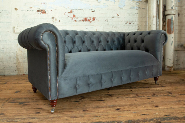 Canapé classique Chesterfield pour salon, meuble canapé, siège en tissu rembourré, canapés.