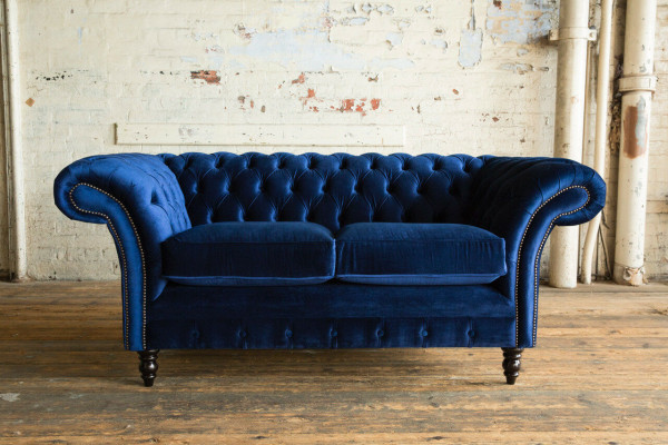 Canapé Chesterfield 2 places rembourré canapé design ensemble canapé deux places
