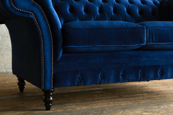Canapé Chesterfield 2 places rembourré canapé design ensemble canapé deux places