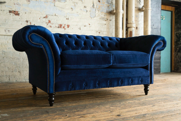 Canapé Chesterfield 2 places rembourré canapé design ensemble canapé deux places