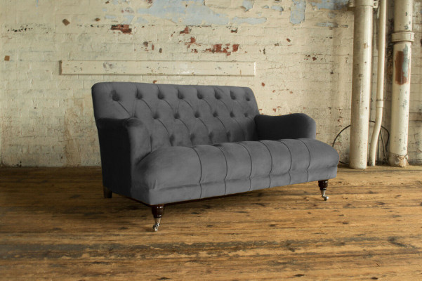 Canapé Chesterfield 2 places canapé d'assise rembourré sofas rembourrés ensemble de sièges neuf