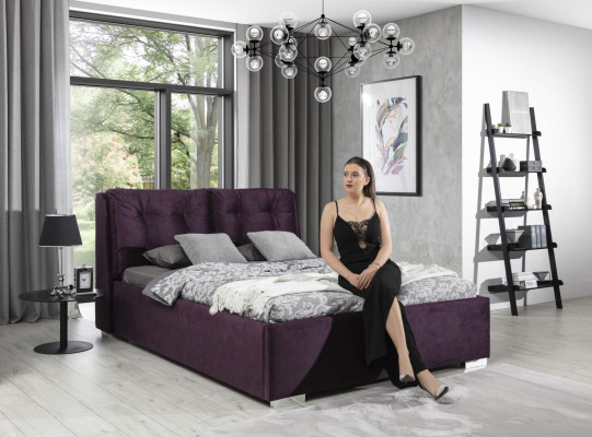 Design de matelas de lit de luxe double hôtel 180x200 cm chambre textile neuf