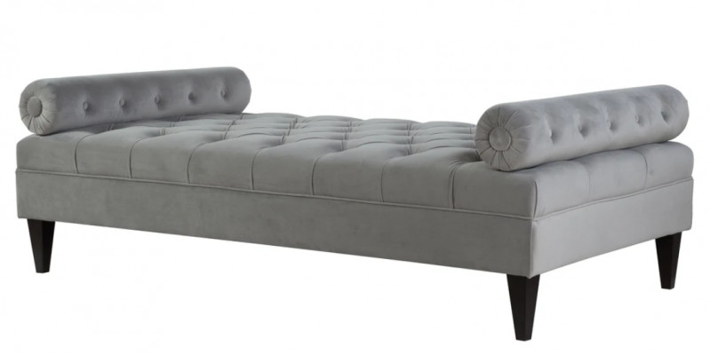 Chaiselongue Design Moderne Sofa Lit Meubles Neuf Salon Tissu Chesterfield