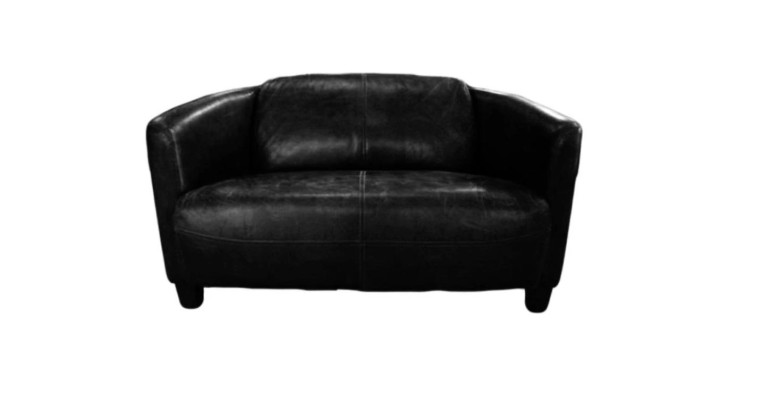 Sofa en cuir brun neuf meubles créatifs salon design moderne canapés sofas