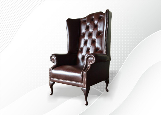 Chesterfield fauteuil à oreilles sofas rembourrés style antique fauteuil chaise meubles classiques