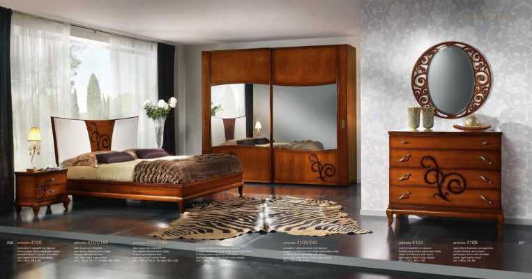 Lit double lits doubles structure de lit moderne lits cadre de lit bois design d'hôtel neuf