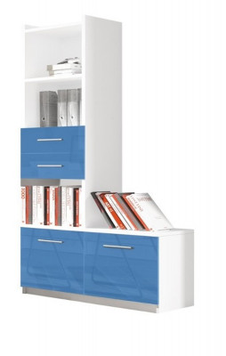 Set de chambre d'enfant comprenant table, lit, armoire, commode, ensemble complet de 5 pièces pour chambre d'adolescent.