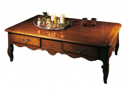 Canapé Table Café Tables Salon Table d'appoint Luxe Table basse Design Marron Neuf