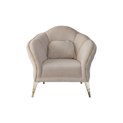 Design Chesterfield moderne Canapé beige 2 fauteuils Rembourrage Canapé canapés neufs