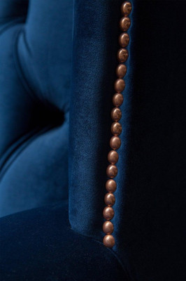 Chesterfield Design Sofa Fauteuil Canapé Tissu Fauteuil Wingback Canapés 1 Place Neuf