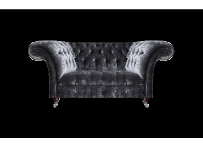 Canapé en velours Chesterfield Designer deux places Canapés en tissu Canapés rembourrés